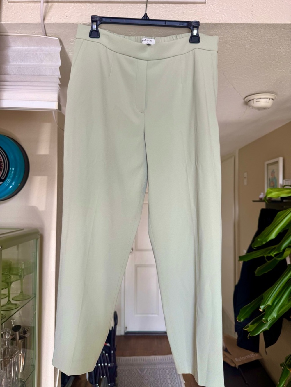 Aritzia Babaton Conan Suit Pant - Light Sage